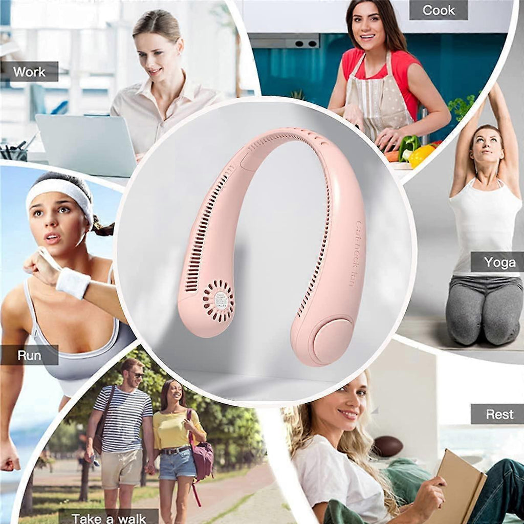 Ventilador de cuello portátil sin aspas - CoolWaveᶠˢ