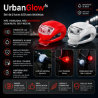 Set de 2 luces LED para bicicletas - UrbanGlowᶠˢ