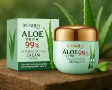 Crema hidratante reparadora reafirmante Aloe Vera 99% 50gr. BIOAQUA