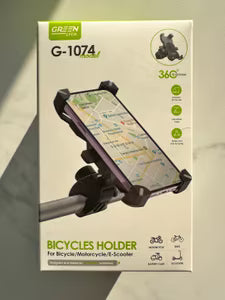 Soporte de moto y bicicleta universal para smartphone, Green Lyca, G-1074