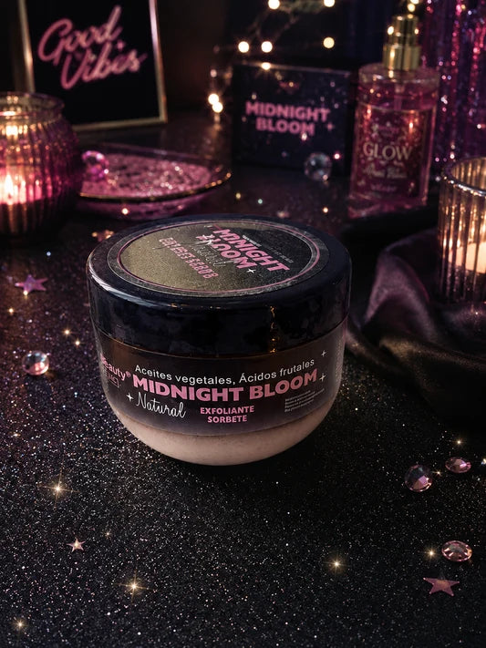 Exfoliante corporal sorbete natural Midnight Bloom 500ml. KISS BEAUTE
