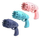 Pistola de Burbujas 10 Holes – Diversión Automática de Alto Impacto