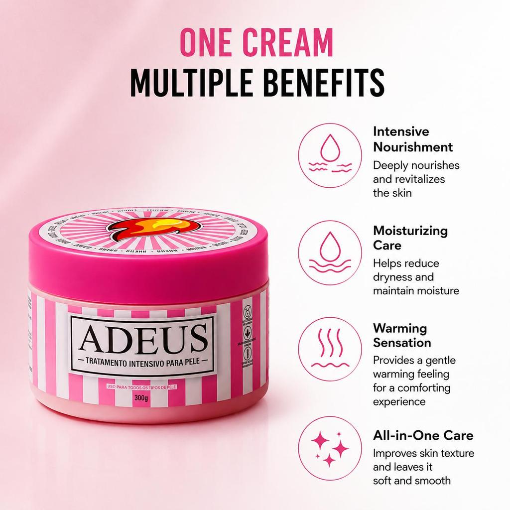 ADEUS Creme para Massagem Corporal 300 g