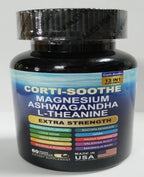 Suplemento Antiestrés Cortisol Balance – Magnesio Glicinato + L-Teanina + Ashwagandha 60 Cápsulas