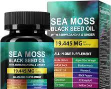 Sea Moss + Black Seed Oil + Ashwagandha – Suplemento Natural Todo en Uno