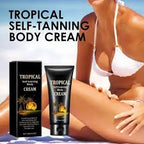 Crema Autobronceadora Tropical para Cuerpo | Bronceado Natural sin Sol y Acabado Uniforme