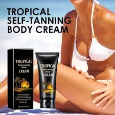 Crema Autobronceadora Tropical para Cuerpo | Bronceado Natural sin Sol y Acabado Uniforme