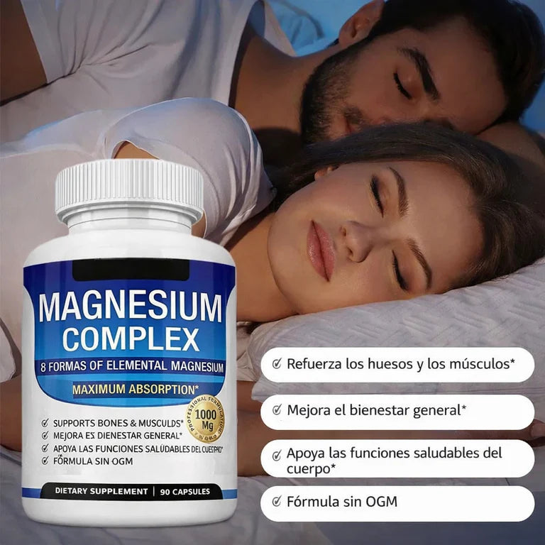 Magnesium Complex 8 Essential Magnesium Supplement 1000mg