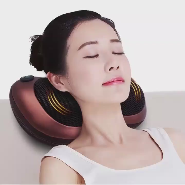 Cojín Almohada de Masaje Eléctrico Shiatsu