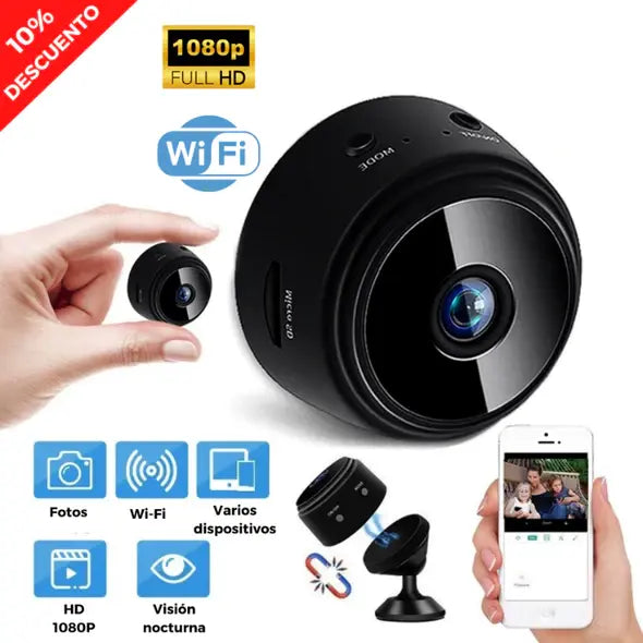 Mini cámara vigilancia - MiniGuard 360ᶠˢ