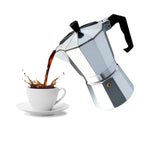 Cafetera Italiana Clásica 6 tazas mango ergonómico cocina de Inducción