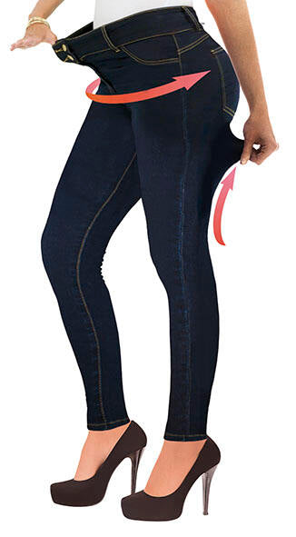 Leggings elásticos efecto jeans cómodos, versátiles y ajustables a cualquier silueta