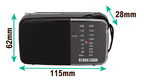 Radio am-fm portátil
