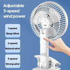 Ventilador portátil con pinza