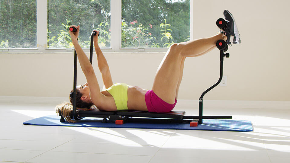 Máquina para entrenar abdominales