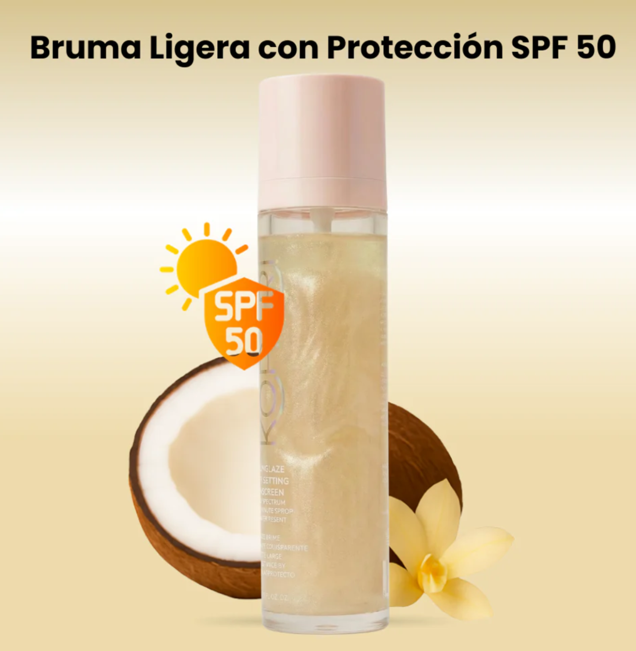 Bruma protección solar 50 SPF