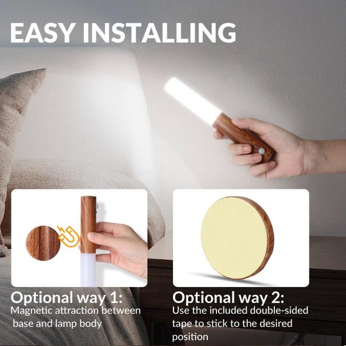 Luz LED Magnética con Sensor de Movimiento – NoctiLuxᶠˢ