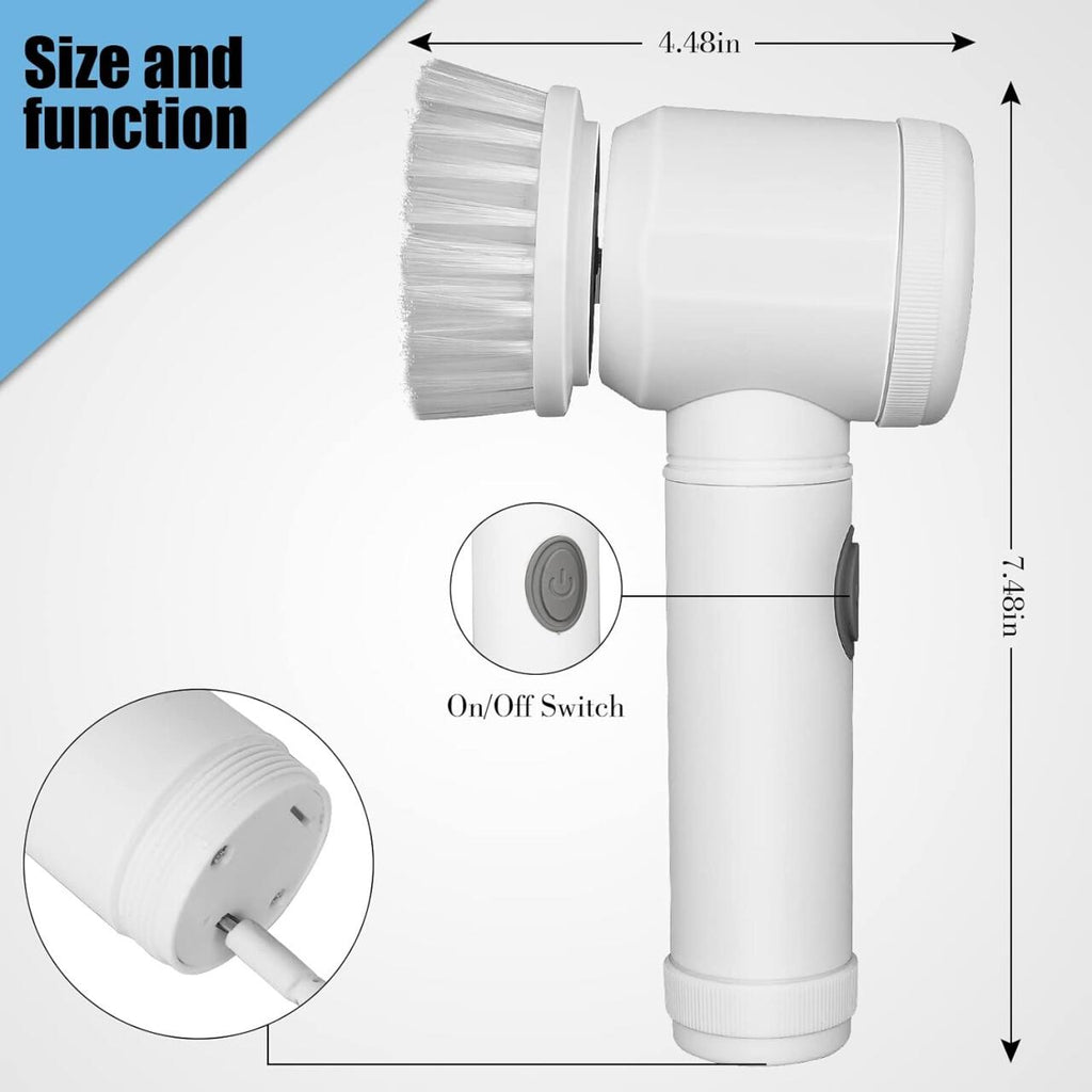 Cepillo eléctrico multiusos - TurboCepilloᶠˢ