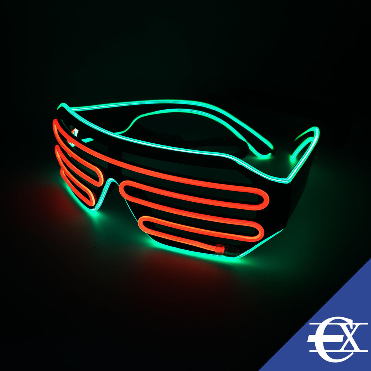 Gafas de luz a pilas