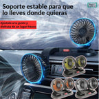 Ventilador doble para coche