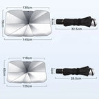 Parasol plegable de coche universal