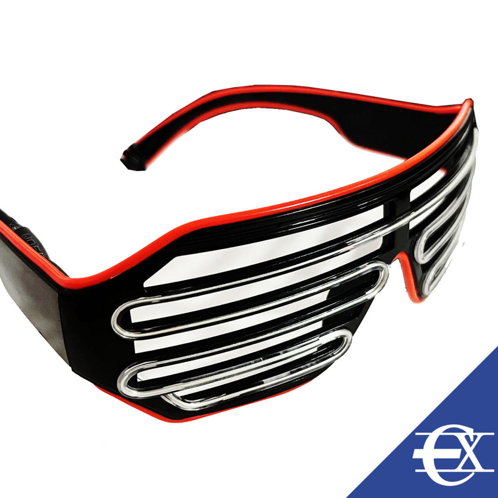 Gafas de luz a pilas