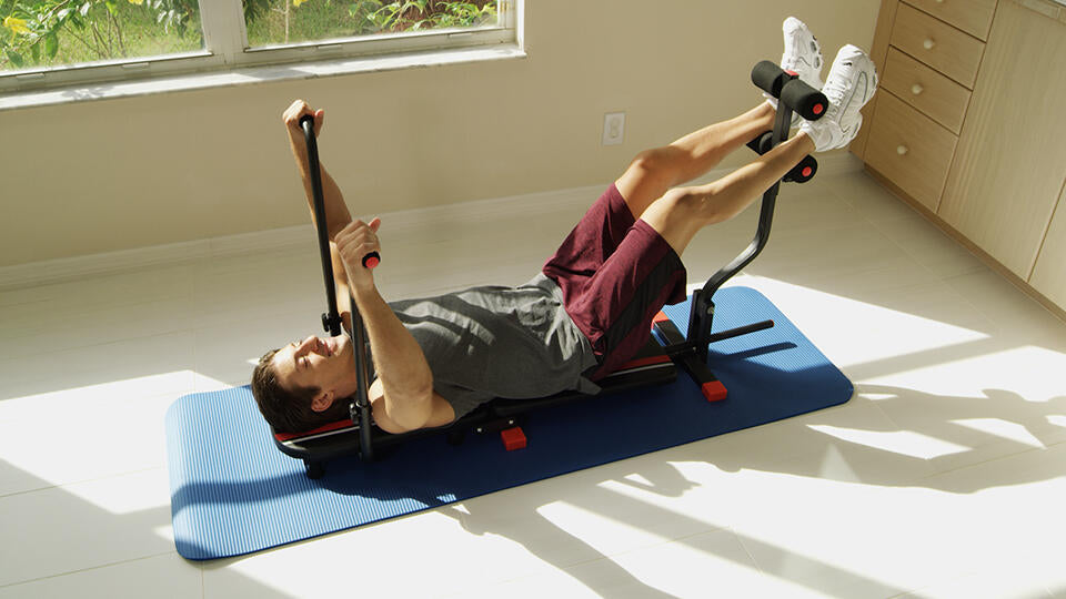Máquina para entrenar abdominales