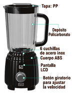 Batidora de vaso