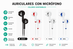 Auriculares con micrófono