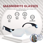 Gafas de aumento con luz LED
