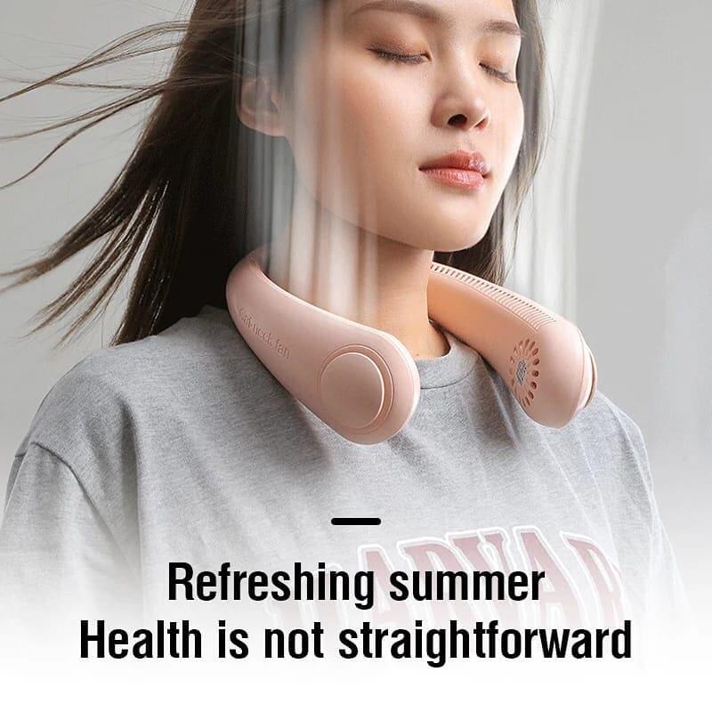 Ventilador de cuello portátil sin aspas - CoolWaveᶠˢ