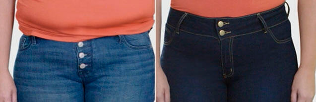 Leggings elásticos efecto jeans cómodos, versátiles y ajustables a cualquier silueta