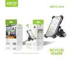 Soporte de moto y bicicleta universal para smartphone, Green Lyca, G-1074