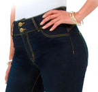 Leggings elásticos efecto jeans cómodos, versátiles y ajustables a cualquier silueta