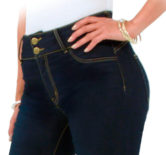 Leggings elásticos efecto jeans cómodos, versátiles y ajustables a cualquier silueta