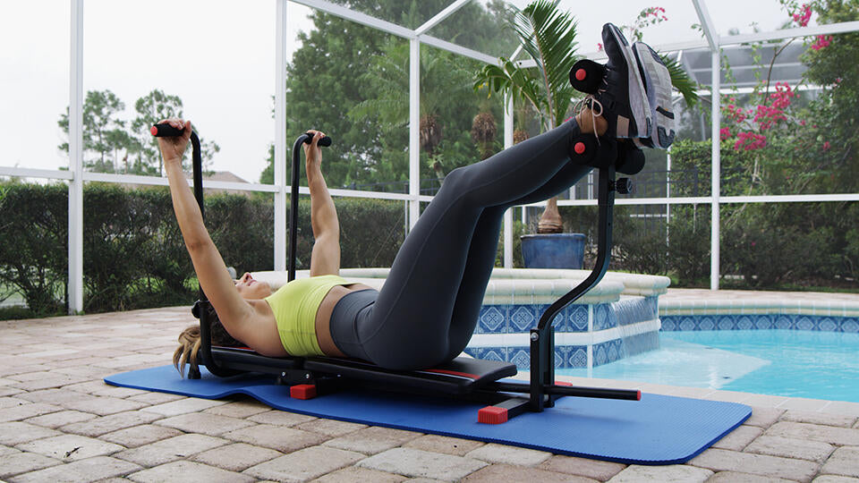 Máquina para entrenar abdominales