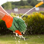 Guantes de jardinería a prueba de agua con garras para cavar, plantar y rastrillar